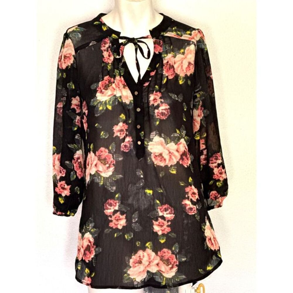 Simply-vera-vera-wang Women's Black Top